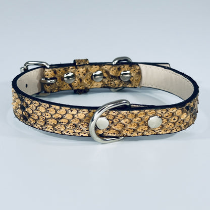 Snakeskin Chic Dog Leash